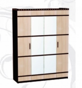 Шкаф 4-х дверный для одежды и белья "Ольга-13" в Тарко-Сале - tarko-sale.ok-mebel.com | фото