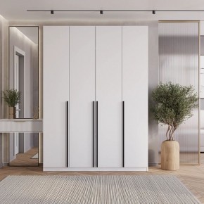 Шкаф 4-х створчатый Айрон ШК-13 (белый) в Тарко-Сале - tarko-sale.ok-mebel.com | фото