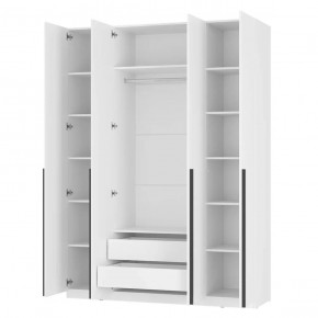Шкаф 4-х створчатый Айрон ШК-13 (белый) в Тарко-Сале - tarko-sale.ok-mebel.com | фото 7