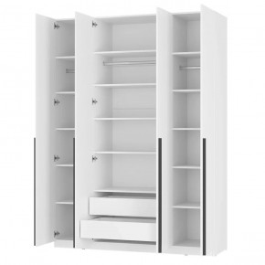 Шкаф 4-х створчатый Айрон ШК-13 (белый) в Тарко-Сале - tarko-sale.ok-mebel.com | фото 9