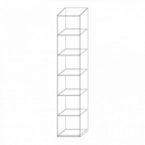 Шкаф 450 с зеркальным фасадом Марсель в Тарко-Сале - tarko-sale.ok-mebel.com | фото 10