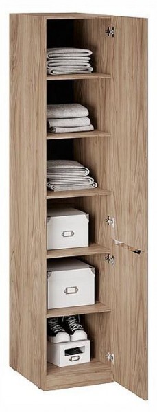 Шкаф для белья Глосс СМ-319.07.001 в Тарко-Сале - tarko-sale.ok-mebel.com | фото 2