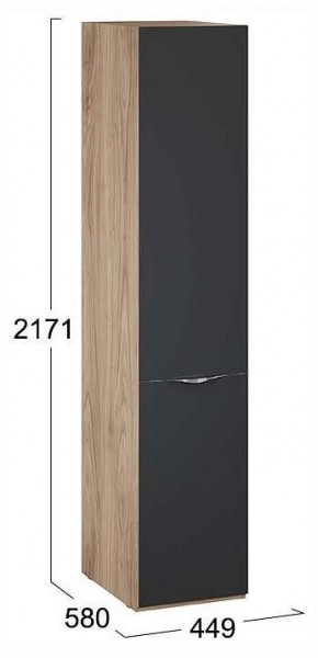 Шкаф для белья Глосс СМ-319.07.001 в Тарко-Сале - tarko-sale.ok-mebel.com | фото 4
