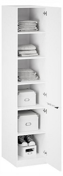 Шкаф для белья Глосс СМ-319.07.002 в Тарко-Сале - tarko-sale.ok-mebel.com | фото 2