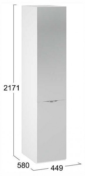Шкаф для белья Глосс СМ-319.07.002 в Тарко-Сале - tarko-sale.ok-mebel.com | фото 4