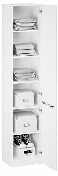 Шкаф для белья Глосс СМ-319.07.012 в Тарко-Сале - tarko-sale.ok-mebel.com | фото 3