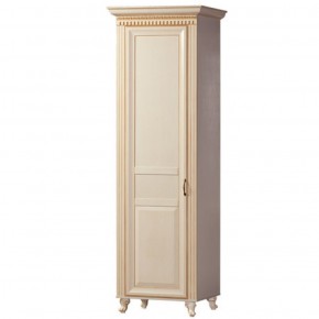 Шкаф для одежды 1-дверный №472 Марлен Кремовый белый в Тарко-Сале - tarko-sale.ok-mebel.com | фото 1