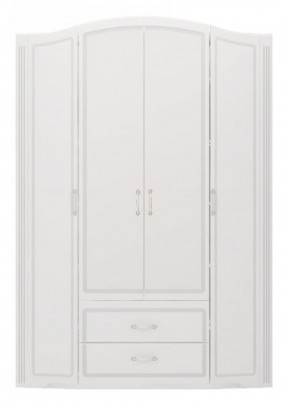 Шкаф для одежды 4-х дв.с ящиками Виктория 2  с зеркалами в Тарко-Сале - tarko-sale.ok-mebel.com | фото