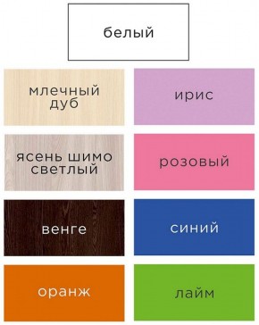 Шкаф ДМ 800 с 2-мя ящиками (лайм) в Тарко-Сале - tarko-sale.ok-mebel.com | фото 3