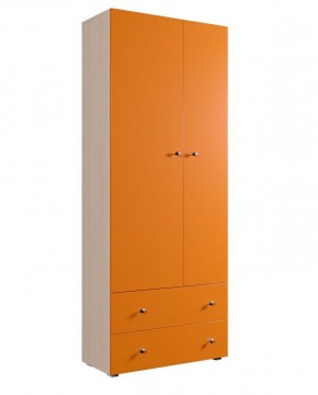 Шкаф ДМ 800 с 2-мя ящиками (оранж) в Тарко-Сале - tarko-sale.ok-mebel.com | фото