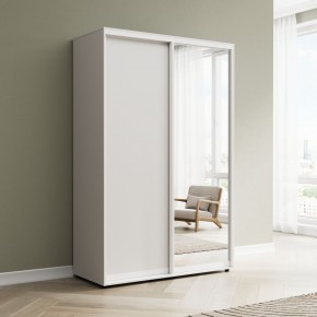 Шкаф-купе Акцент-Сим ДЗ 1600-600 (Белый шагрень) в Тарко-Сале - tarko-sale.ok-mebel.com | фото