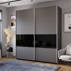 Шкаф-купе Харви ШКК-10 (графит) в Тарко-Сале - tarko-sale.ok-mebel.com | фото