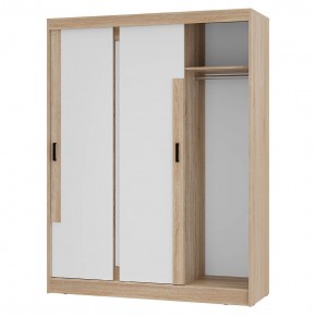 Шкаф-купе Смарт ШКК-06 (дуб сонома/белый) в Тарко-Сале - tarko-sale.ok-mebel.com | фото 4