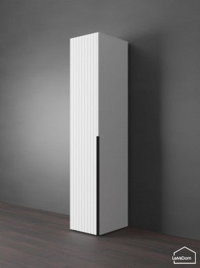 Шкаф Linnea MHR-1 2050х400х510 (Белый-М 11.1.2) в Тарко-Сале - tarko-sale.ok-mebel.com | фото