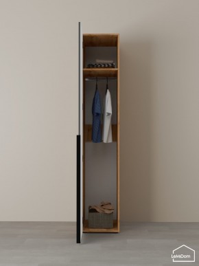 Шкаф Linnea MHR-1 2050х400х510 (ДВ-М 11.1.25) в Тарко-Сале - tarko-sale.ok-mebel.com | фото 4