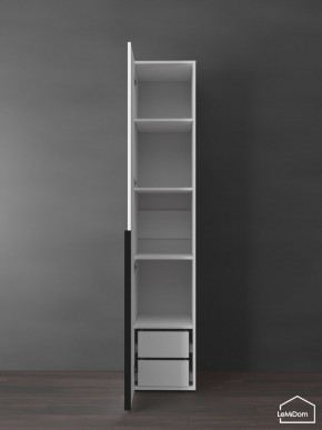 Шкаф Linnea MHR-1-3 2050х400х510 (Белый-М 11.1.2) в Тарко-Сале - tarko-sale.ok-mebel.com | фото 7