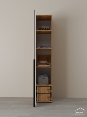 Шкаф Linnea MHR-1-4 2050х400х510 (ДВ-М 11.1.25) в Тарко-Сале - tarko-sale.ok-mebel.com | фото 6