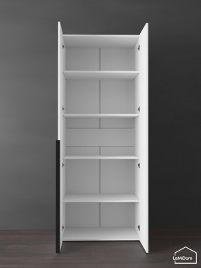 Шкаф Linnea MHR-2-2 2050х800х510 (Белый-М 11.1.2) в Тарко-Сале - tarko-sale.ok-mebel.com | фото 4