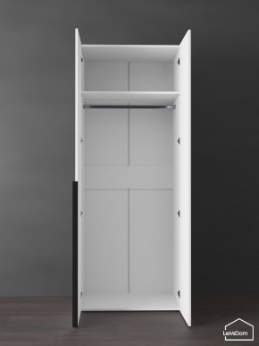 Шкаф Linnea MHR-2 2050х800х510 (Белый-М 11.1.1) в Тарко-Сале - tarko-sale.ok-mebel.com | фото 4