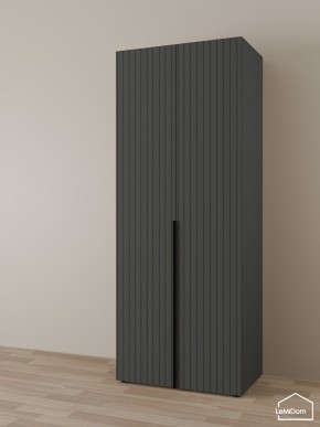 Шкаф Linnea MHR-2 2050х800х510 (Графит-М 11.1.25) в Тарко-Сале - tarko-sale.ok-mebel.com | фото