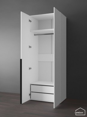Шкаф Linnea MHR-2-3 2050х800х510 (Белый-М 11.1.2) в Тарко-Сале - tarko-sale.ok-mebel.com | фото 6