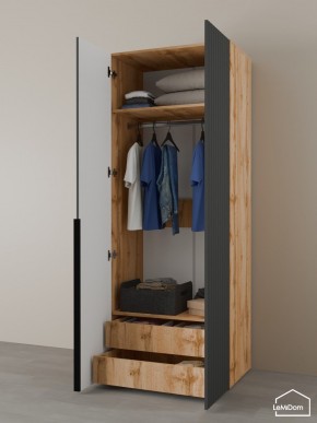 Шкаф Linnea MHR-2-3 2050х800х510 (ДВ-М 11.1.25) в Тарко-Сале - tarko-sale.ok-mebel.com | фото 6