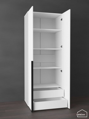 Шкаф Linnea MHR-2-4 2050х800х510 (Белый-М 11.1.2) в Тарко-Сале - tarko-sale.ok-mebel.com | фото 5