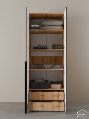Шкаф Linnea MHR-2-4 2050х800х510 (ДВ-М 11.1.25) в Тарко-Сале - tarko-sale.ok-mebel.com | фото 6
