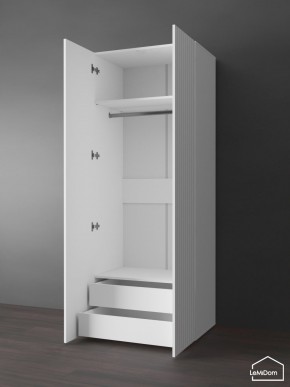 Шкаф Linnea MHR-2PO-3 2050х800х510 (Белый-М 11.1.2) в Тарко-Сале - tarko-sale.ok-mebel.com | фото 5