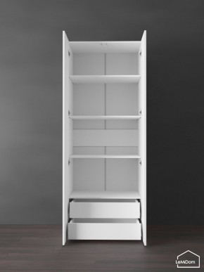 Шкаф Linnea MHR-2PO-4 2050х800х510 (Белый-М 11.1.2) в Тарко-Сале - tarko-sale.ok-mebel.com | фото 6