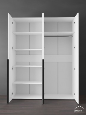 Шкаф Linnea MHR-4-1 2050х1600х510 (Белый-М 11.1.2) в Тарко-Сале - tarko-sale.ok-mebel.com | фото 4
