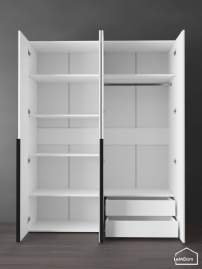 Шкаф Linnea MHR-4-2 2050х1600х510 (Белый-М 11.1.2) в Тарко-Сале - tarko-sale.ok-mebel.com | фото 5