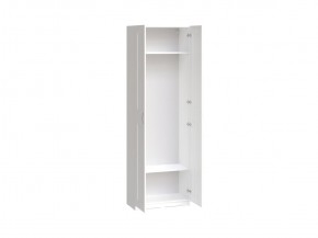 Шкаф МАКС двухдверный узкий, цвет белый в Тарко-Сале - tarko-sale.ok-mebel.com | фото 2