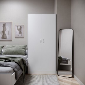 Шкаф ОРИОН двухдверный, цвет белый в Тарко-Сале - tarko-sale.ok-mebel.com | фото 4