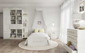 KI-KI ШД450.1 Шкаф (белый/белое дерево) в Тарко-Сале - tarko-sale.ok-mebel.com | фото 4