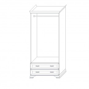 Шкаф распашной двухдверный с зеркалами Сиена в Тарко-Сале - tarko-sale.ok-mebel.com | фото 6