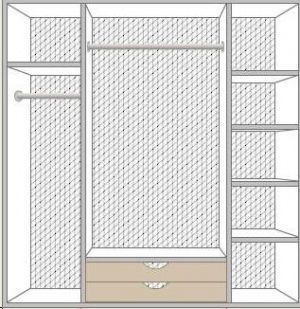 Спальный гарнитур Роза (шкаф 4-х дверный) в Тарко-Сале - tarko-sale.ok-mebel.com | фото 2