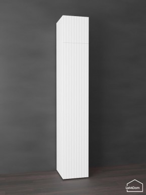 Шкаф с антресолью Linnea MHR-1POA-1 2450х400х510 (Белый-М 11.1.1) в Тарко-Сале - tarko-sale.ok-mebel.com | фото