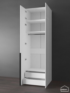 Шкаф с антресолью Linnea MHR-2A-3 2450х800х510 (Белый-М 11.1.2) в Тарко-Сале - tarko-sale.ok-mebel.com | фото 5