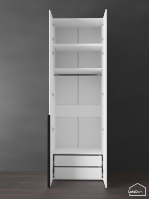 Шкаф с антресолью Linnea MHR-2A-3 2450х800х510 (Белый-М 11.1.2) в Тарко-Сале - tarko-sale.ok-mebel.com | фото 6