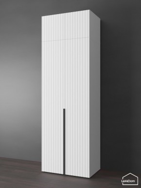 Шкаф с антресолью Linnea MHR-2A-4 2450х800х510 (Белый-М 11.1.2) в Тарко-Сале - tarko-sale.ok-mebel.com | фото 7