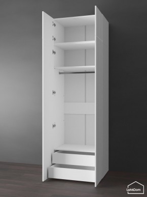 Шкаф с антресолью Linnea MHR-2POA-3 2450х800х510 (Белый-М 11.1.1) в Тарко-Сале - tarko-sale.ok-mebel.com | фото 6
