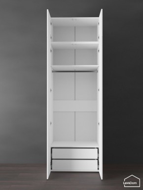 Шкаф с антресолью Linnea MHR-2POA-3 2450х800х510 (Белый-М 11.1.2) в Тарко-Сале - tarko-sale.ok-mebel.com | фото 5