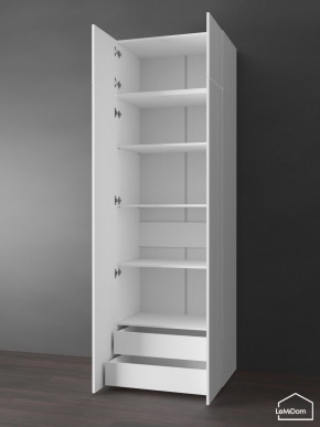 Шкаф с антресолью Linnea MHR-2POA-4 2450х800х510 (Белый-М 11.1.2) в Тарко-Сале - tarko-sale.ok-mebel.com | фото 5