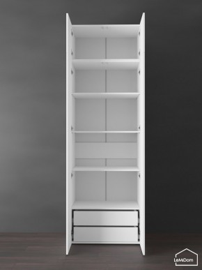 Шкаф с антресолью Linnea MHR-2POA-4 2450х800х510 (Белый-М 11.1.2) в Тарко-Сале - tarko-sale.ok-mebel.com | фото 6