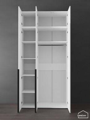 Шкаф с антресолью Linnea MHR-3A-1 2450х1200х510 (Белый-М 11.1.2) в Тарко-Сале - tarko-sale.ok-mebel.com | фото 5