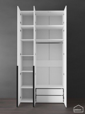 Шкаф с антресолью Linnea MHR-3A-2 2450х1200х510 (Белый-М 11.1.1) в Тарко-Сале - tarko-sale.ok-mebel.com | фото 6