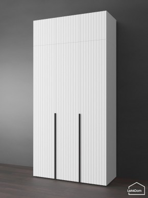 Шкаф с антресолью Linnea MHR-3A-2 2450х1200х510 (Белый-М 11.1.2) в Тарко-Сале - tarko-sale.ok-mebel.com | фото