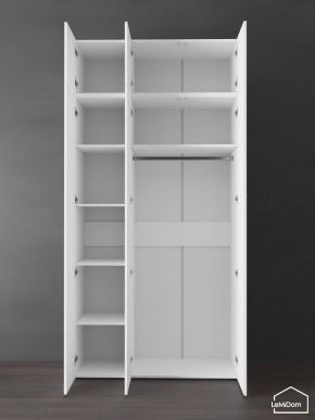 Шкаф с антресолью Linnea MHR-3POA-1 2450х1200х510 (Белый-М 11.1.1) в Тарко-Сале - tarko-sale.ok-mebel.com | фото 4