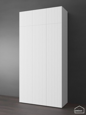 Шкаф с антресолью Linnea MHR-3POA-2 2450х1200х510 (Белый-М 11.1.2) в Тарко-Сале - tarko-sale.ok-mebel.com | фото